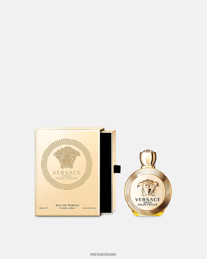 نحيف عطر إيروس بور فيم 100 مل Versace ذهب 0FVD2J1022 مُكَمِّلات