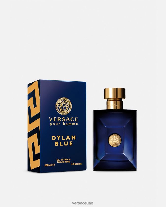 رجال ديلان بلو بور أوم 100 مل Versace أزرق 0FVD2J1716 مُكَمِّلات