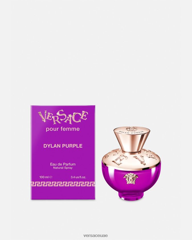 نحيف ديلان بيربل عطر 100 مل Versace البنفسجي 0FVD2J999 مُكَمِّلات