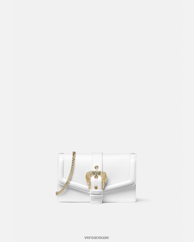 نحيف حقيبة كتف كوتور 1 Versace أبيض 0FVD2J2317 أكياس
