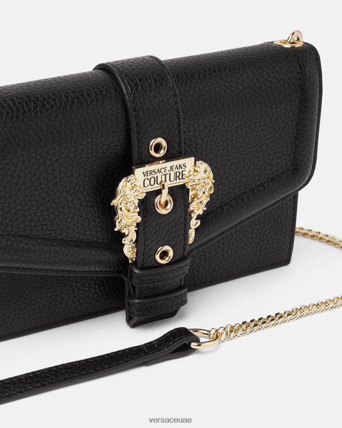 نحيف حقيبة كتف كوتور 1 Versace أسود 0FVD2J2318 أكياس