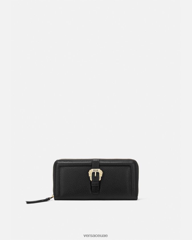 نحيف محفظة كوتور 1 القارية Versace أسود 0FVD2J2320 مُكَمِّلات
