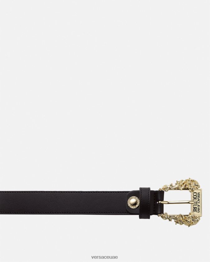نحيف حزام جلد كوتور 1 Versace أسود 0FVD2J2342 مُكَمِّلات
