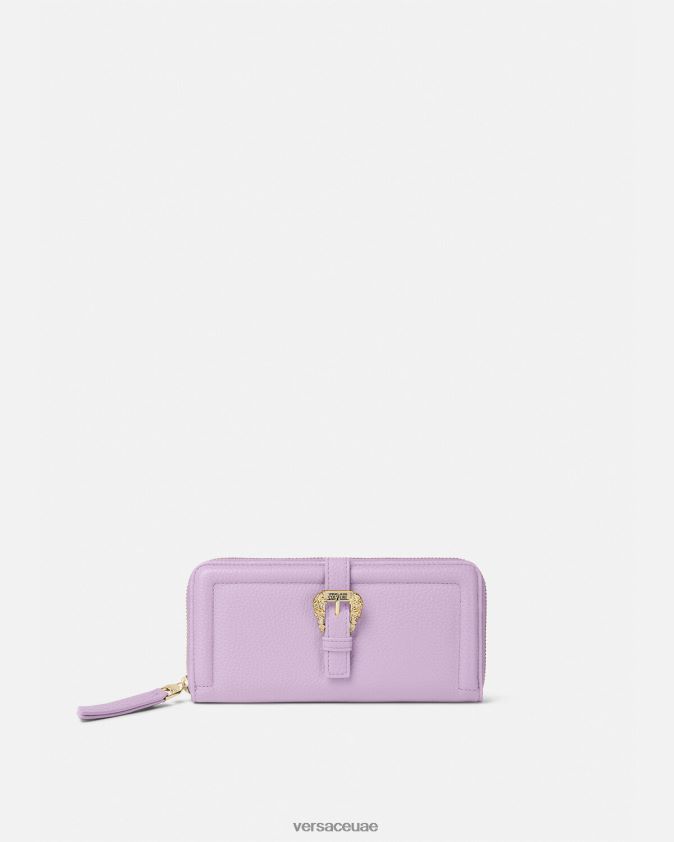 نحيف محفظة كوتور 1 القارية Versace أرجواني 0FVD2J2347 مُكَمِّلات