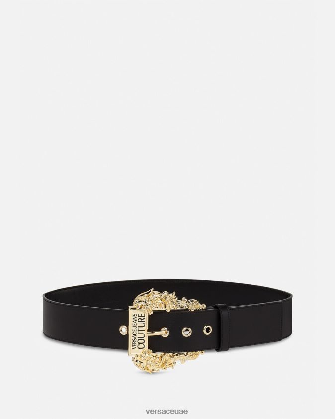 نحيف حزام جلد كوتور 1 Versace أسود 0FVD2J2353 مُكَمِّلات