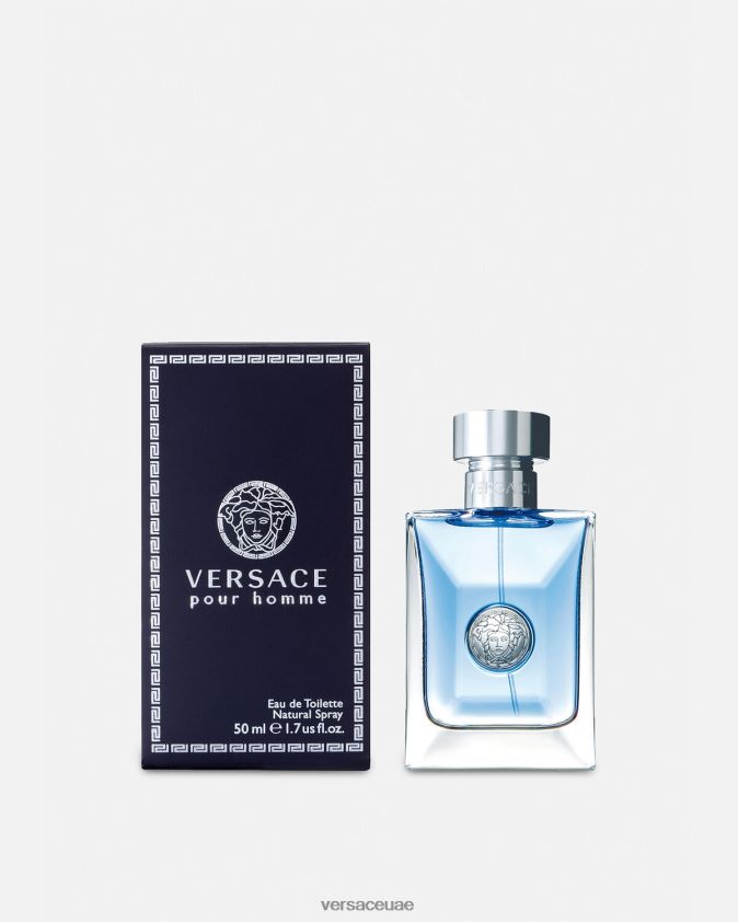 رجال عطر بور أوم 50 مل Versace أزرق 0FVD2J1722 مُكَمِّلات