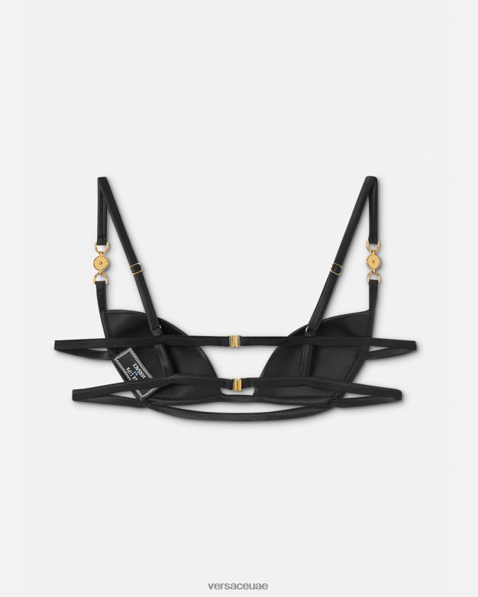 نحيف حمالة صدر ميدوسا '95 Versace أسود 0FVD2J1032 الملابس الداخلية وملابس البحر