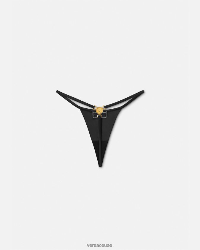 نحيف ميدوسا '95 ثونغ Versace أسود 0FVD2J1033 الملابس الداخلية وملابس البحر