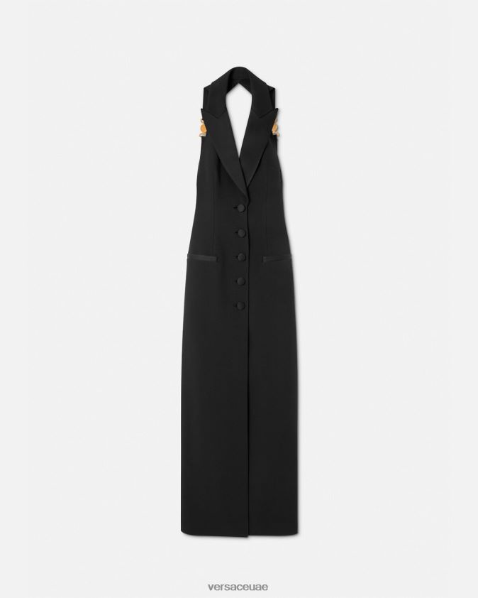 نحيف فستان ميدوسا '95 طويل Versace أسود 0FVD2J16 ملابس