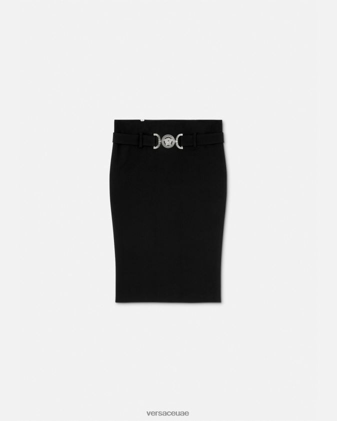 نحيف تنورة ميدوسا '95 ميدي Versace أسود 0FVD2J174 ملابس