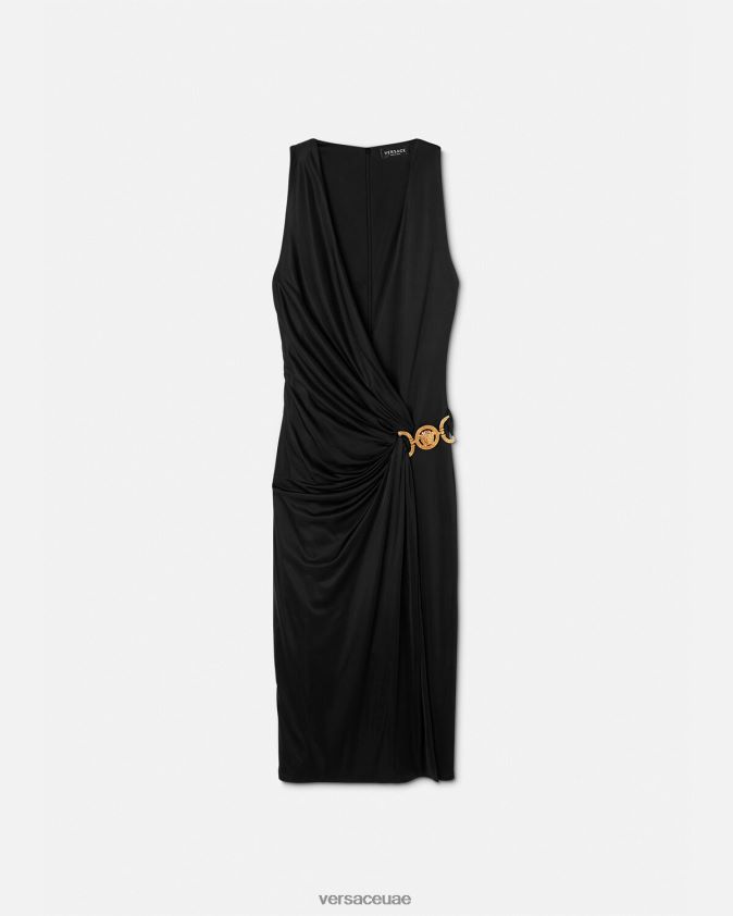 نحيف فستان ميدوسا '95 ميدي Versace أسود 0FVD2J29 ملابس