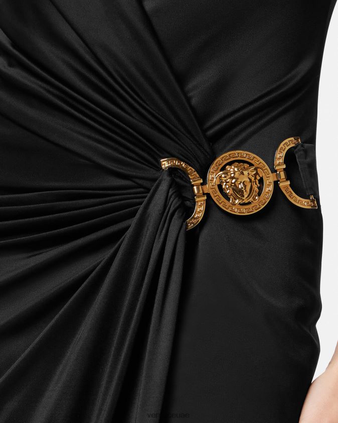 نحيف فستان ميدوسا '95 ميدي Versace أسود 0FVD2J29 ملابس