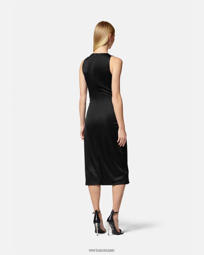 نحيف فستان ميدوسا '95 ميدي Versace أسود 0FVD2J29 ملابس