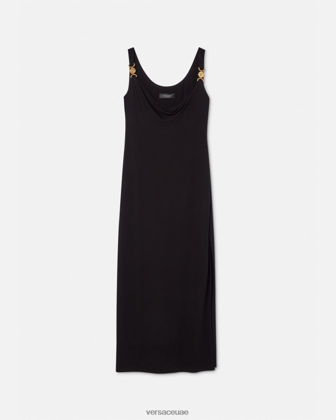 نحيف فستان ميدوسا '95 الطويل Versace أسود 0FVD2J44 ملابس