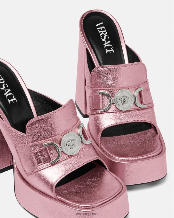 نحيف حذاء ميدوسا '95 بنعل سميك Versace لون القرنفل 0FVD2J444 حذاء