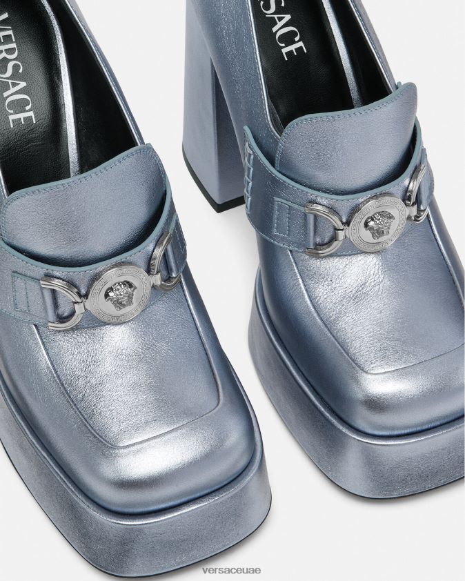 نحيف حذاء ميدوسا '95 ذو نعل معدني Versace لون واحد 0FVD2J485 حذاء