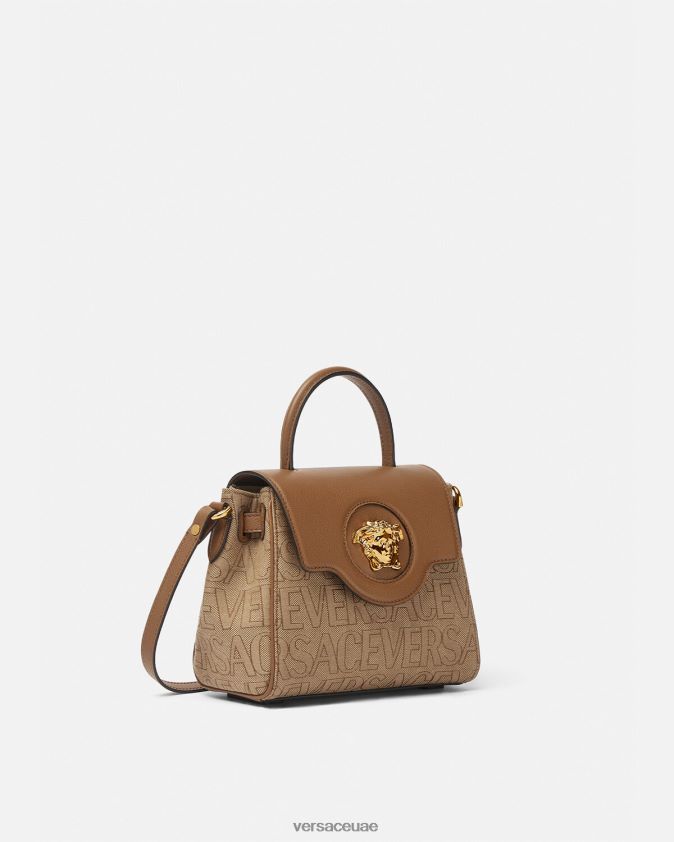 نحيف حقيبة يد صغيرة من Allover La Medusa Versace بني 0FVD2J325 أكياس