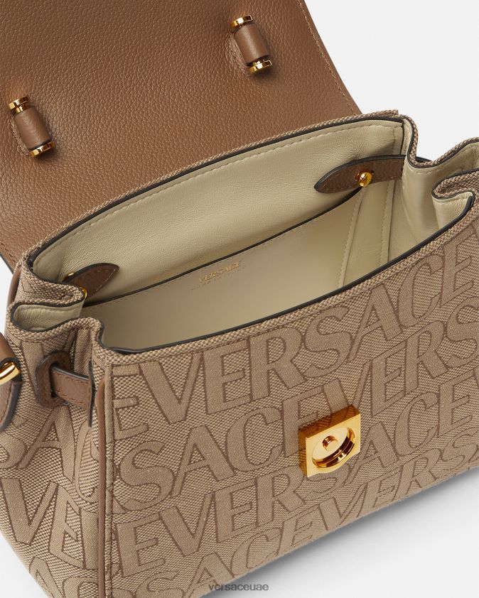 نحيف حقيبة يد صغيرة من Allover La Medusa Versace بني 0FVD2J325 أكياس
