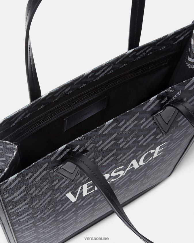 رجال حقيبة حمل طويلة مميزة من La Greca Versace مطبعة 0FVD2J1477 أكياس