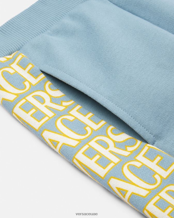 أطفال كل انحاء Sweatpants Versace أزرق فاتح 0FVD2J2089 ملابس