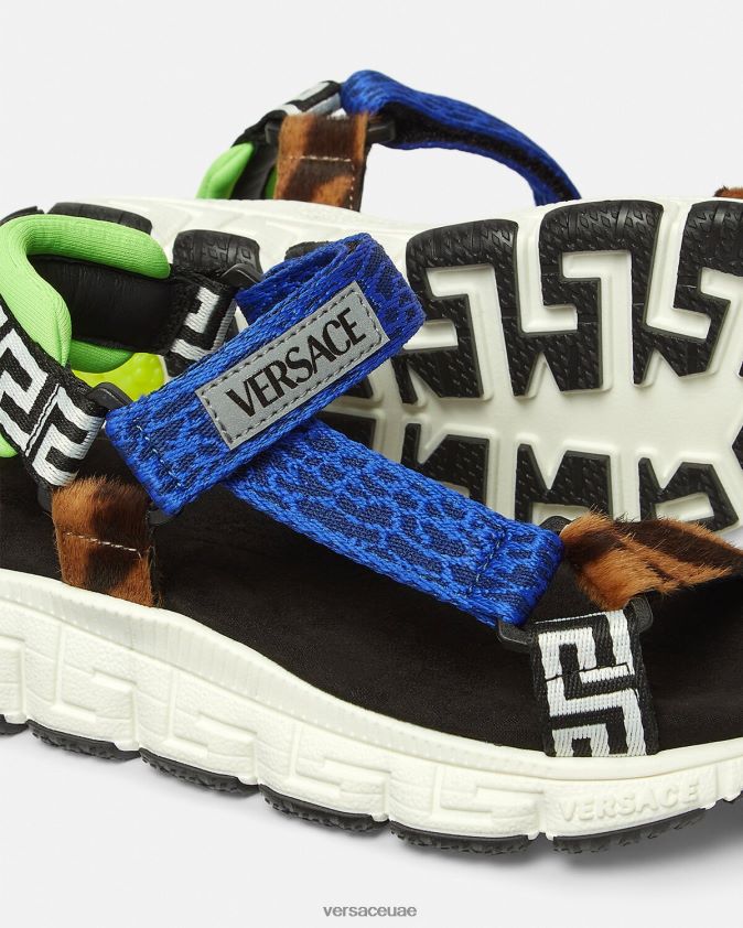 أطفال صنادل تريجريكا Upcycle Versace أزرق 0FVD2J2055 حذاء