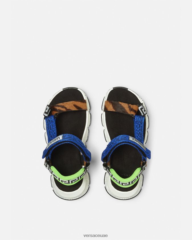 أطفال صنادل تريجريكا Upcycle Versace أزرق 0FVD2J2055 حذاء