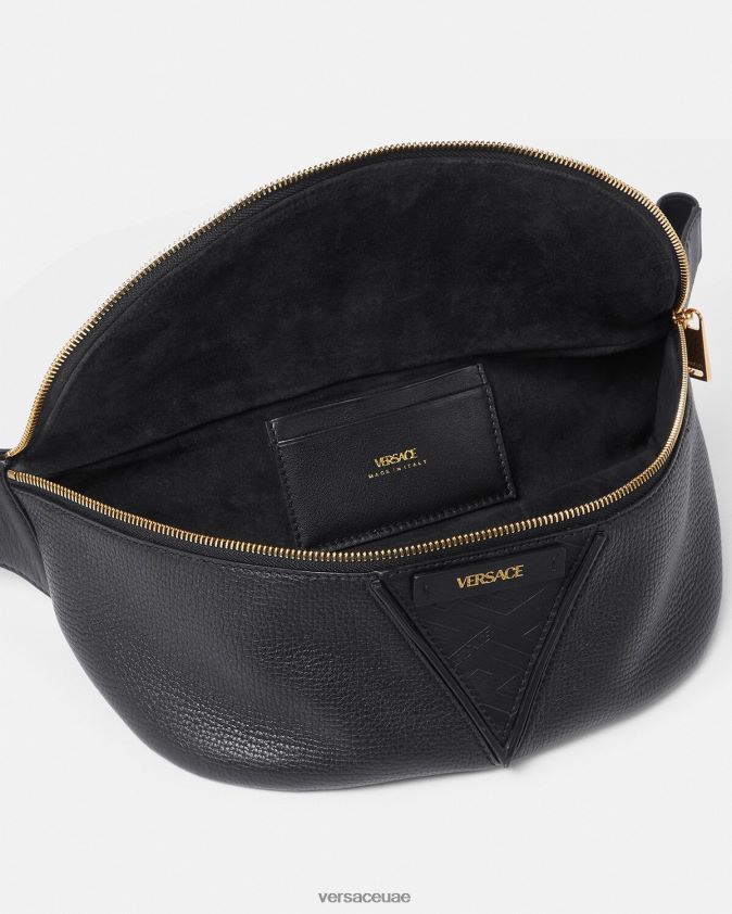 رجال حقيبة حزام V Greca المميزة Versace أسود 0FVD2J1491 أكياس