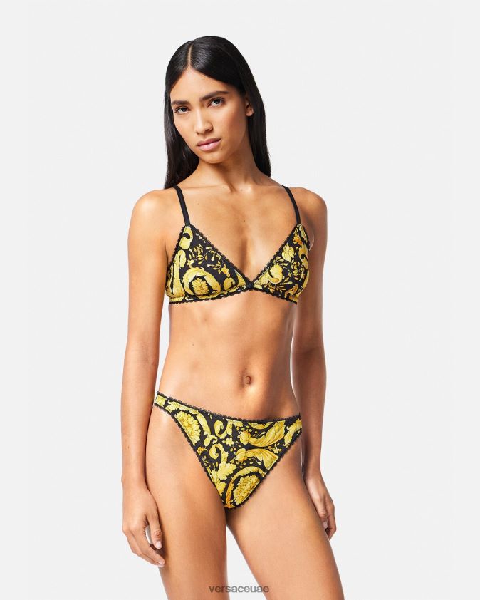نحيف ثونغ الباروك Versace مطبعة 0FVD2J1035 الملابس الداخلية وملابس البحر