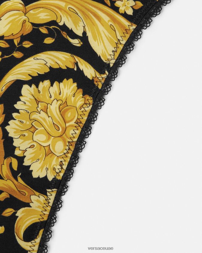 نحيف ثونغ الباروك Versace مطبعة 0FVD2J1035 الملابس الداخلية وملابس البحر