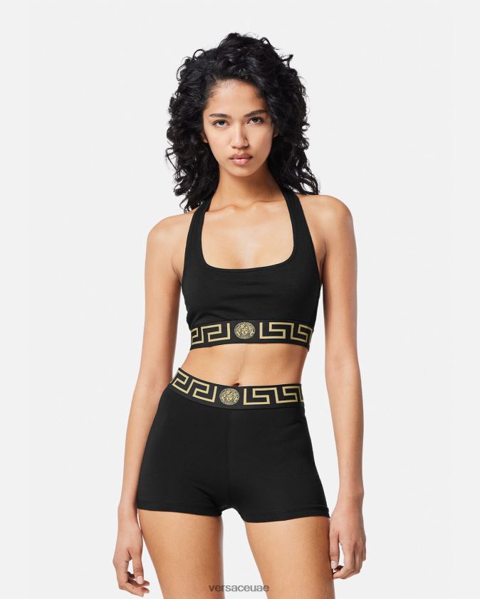 نحيف جذوع الحدود اليونانية Versace أسود 0FVD2J1048 الملابس الداخلية وملابس البحر