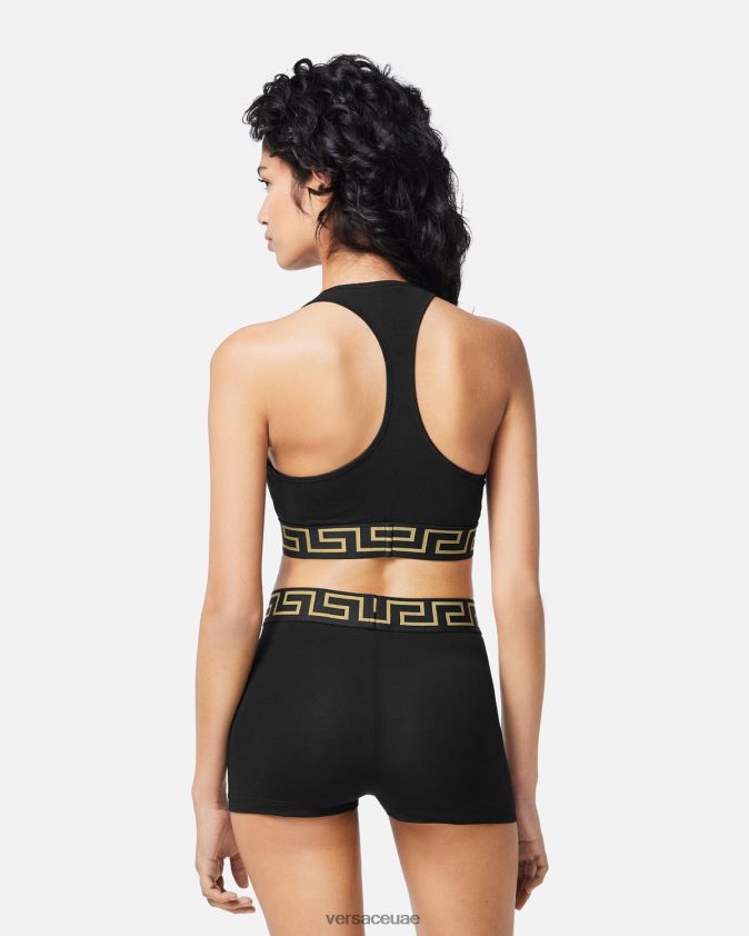 نحيف جذوع الحدود اليونانية Versace أسود 0FVD2J1048 الملابس الداخلية وملابس البحر