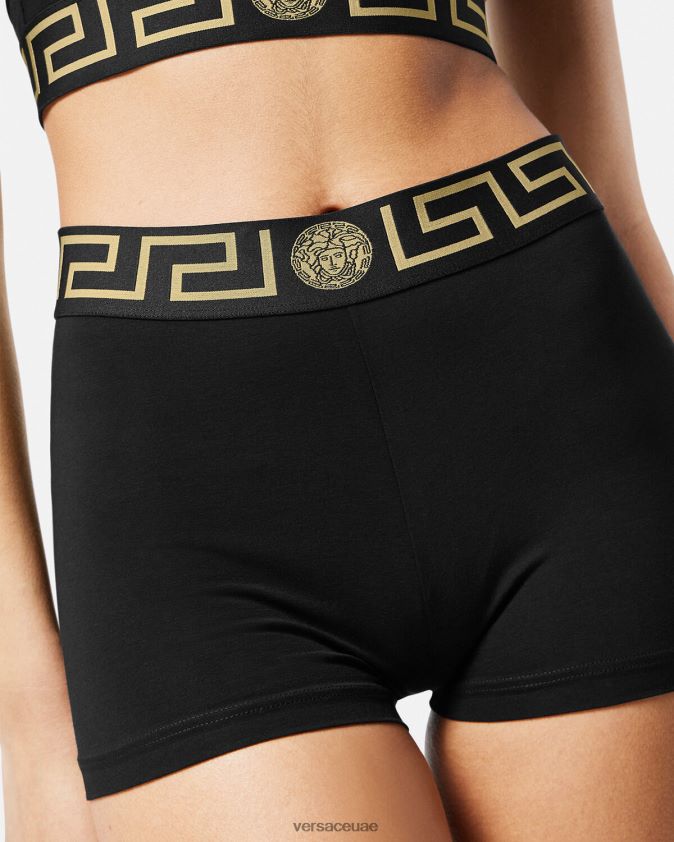 نحيف جذوع الحدود اليونانية Versace أسود 0FVD2J1048 الملابس الداخلية وملابس البحر