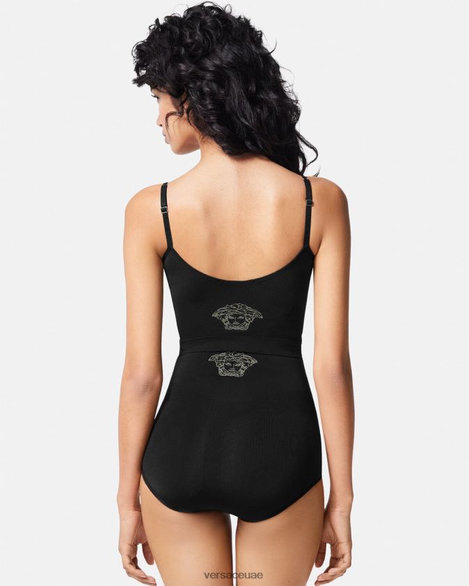 نحيف حمالة صدر لشكل ميدوسا Versace أسود 0FVD2J1062 الملابس الداخلية وملابس البحر