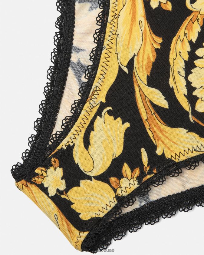 نحيف ملخصات الباروك Versace مطبعة 0FVD2J1072 الملابس الداخلية وملابس البحر