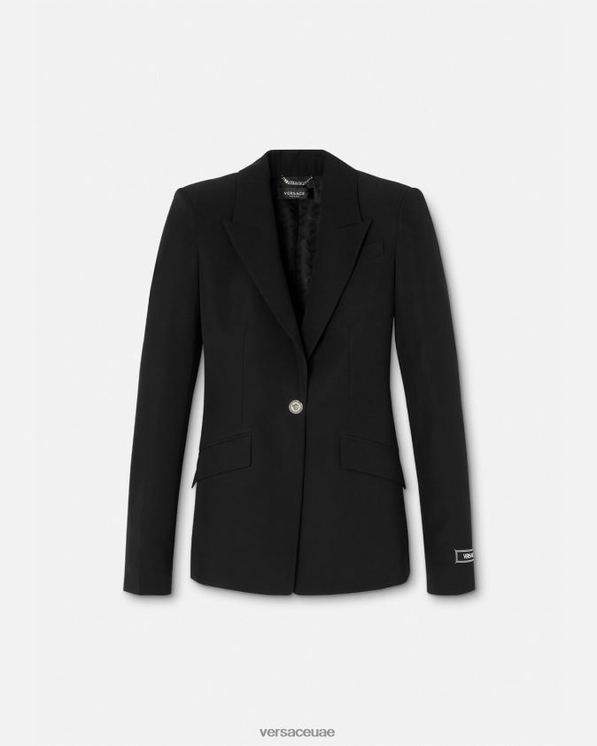 نحيف سترة ميدوسا أحادية الصدر Versace أسود 0FVD2J110 ملابس