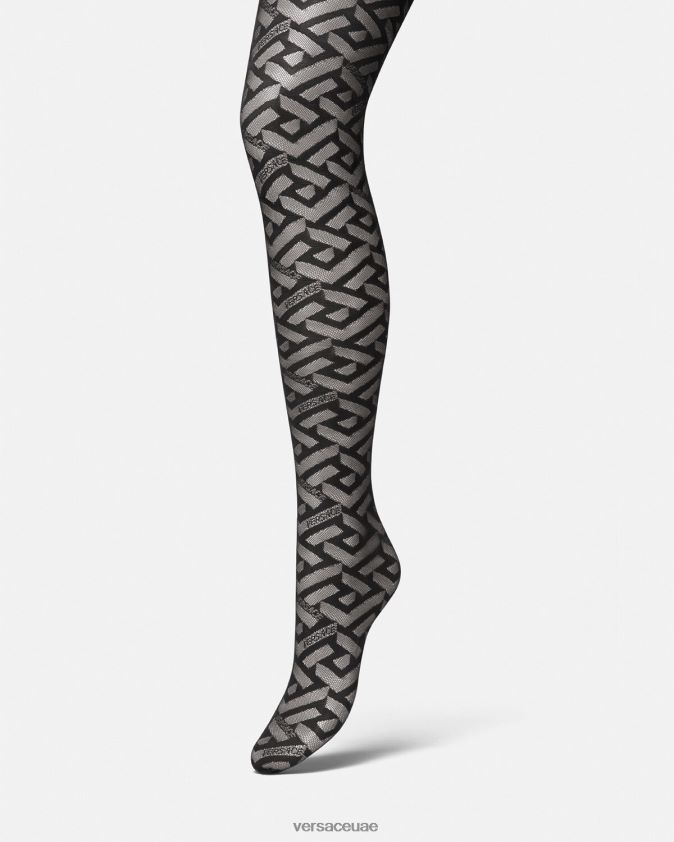 نحيف الجوارب لا اليونان Versace أسود 0FVD2J1104 الملابس الداخلية وملابس البحر