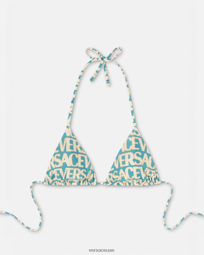 نحيف كل انحاء بيكيني الأعلى Versace مطبعة 0FVD2J1127 الملابس الداخلية وملابس البحر