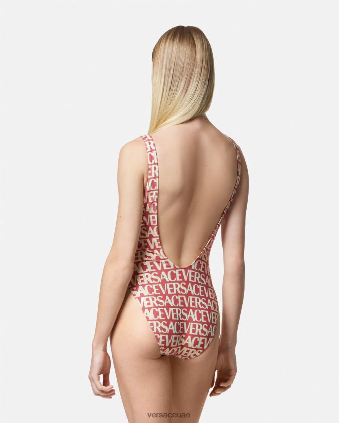 نحيف ملابس سباحة من قطعة واحدة Versace مطبعة 0FVD2J1129 الملابس الداخلية وملابس البحر