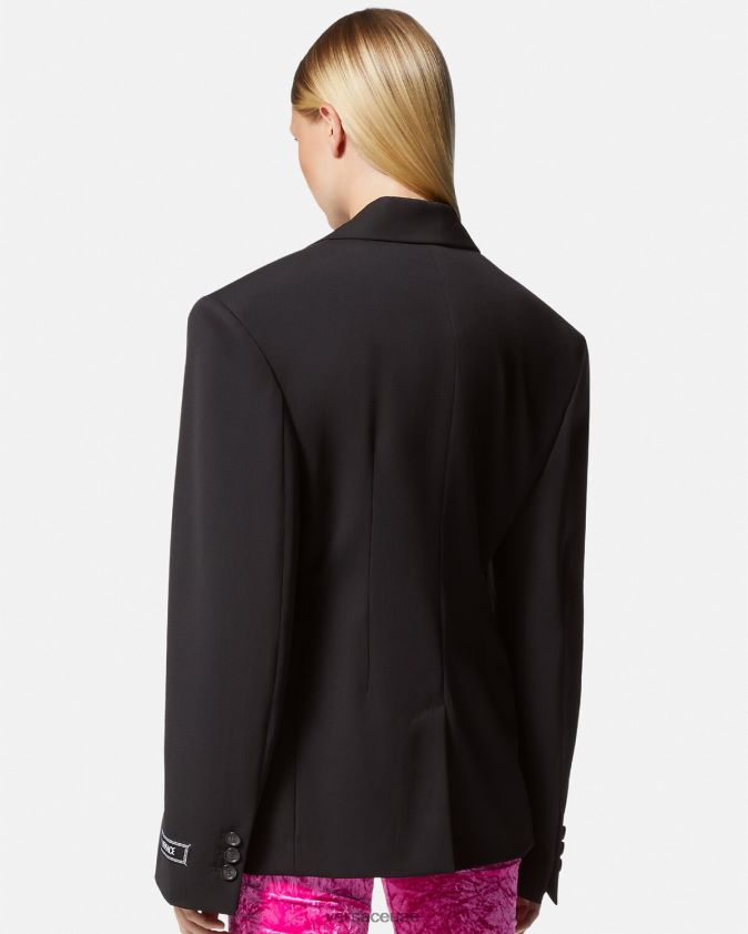 نحيف سترة واحدة الصدر Versace أسود 0FVD2J112 ملابس
