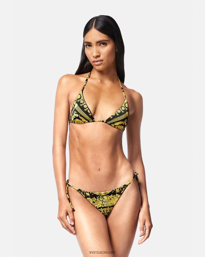 نحيف قطعة بيكيني علوية بطبعة الباروك Versace مطبعة 0FVD2J1138 الملابس الداخلية وملابس البحر