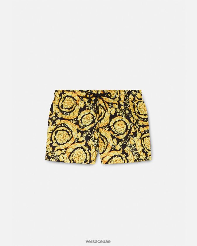 نحيف باروكو شورت السباحة Versace مطبعة 0FVD2J1140 الملابس الداخلية وملابس البحر