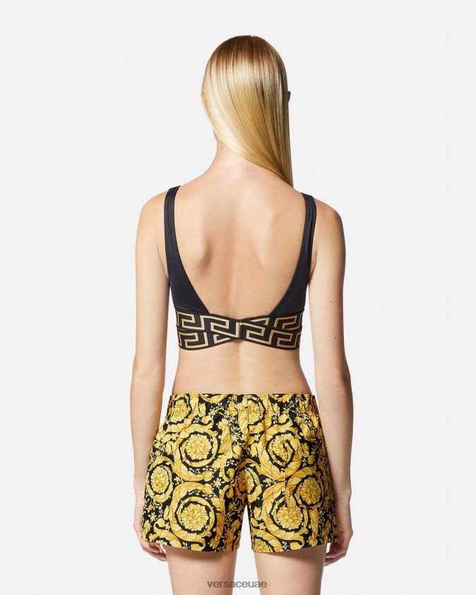 نحيف باروكو شورت السباحة Versace مطبعة 0FVD2J1140 الملابس الداخلية وملابس البحر