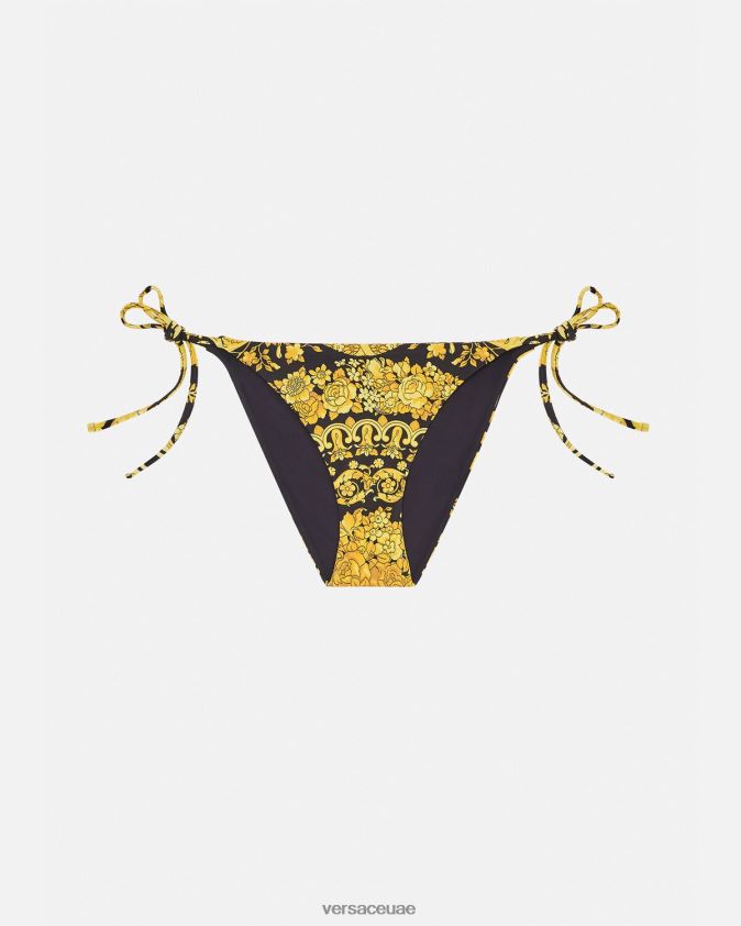 نحيف قيعان بيكيني الباروك Versace مطبعة 0FVD2J1141 الملابس الداخلية وملابس البحر