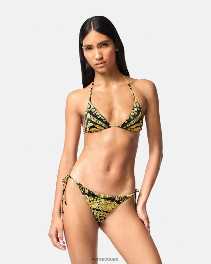نحيف قيعان بيكيني الباروك Versace مطبعة 0FVD2J1141 الملابس الداخلية وملابس البحر