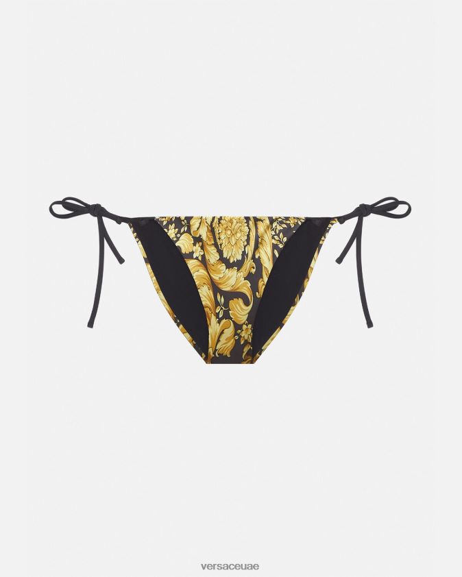 نحيف قيعان بيكيني الباروك Versace مطبعة 0FVD2J1142 الملابس الداخلية وملابس البحر