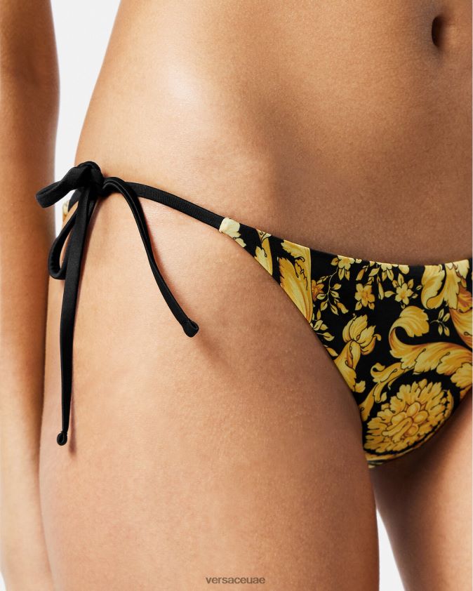 نحيف قيعان بيكيني الباروك Versace مطبعة 0FVD2J1142 الملابس الداخلية وملابس البحر