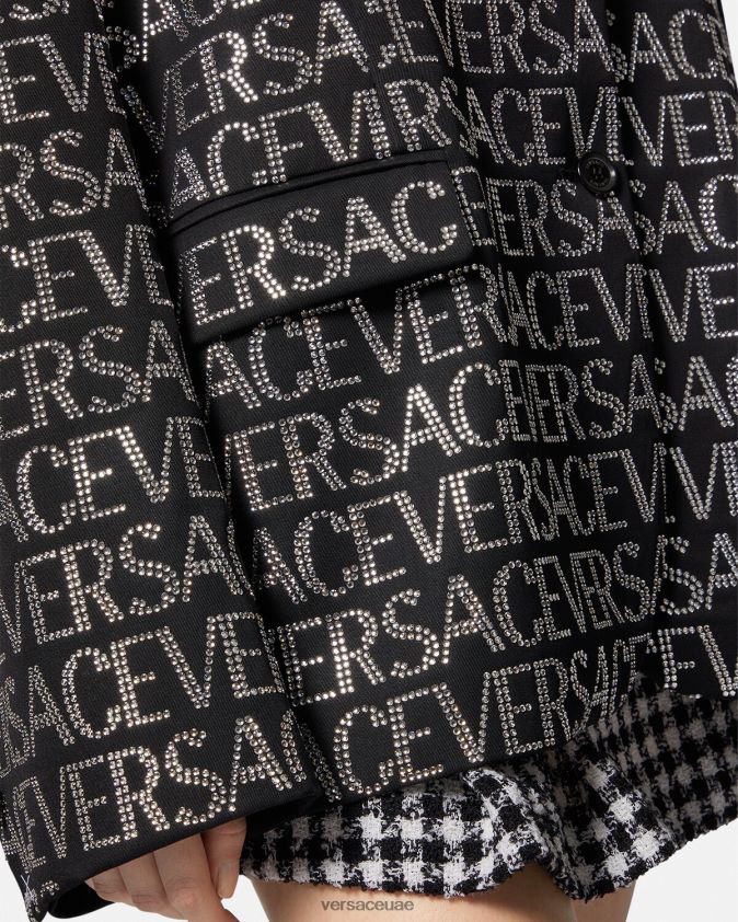 نحيف بليزر من الكريستال Versace لون واحد 0FVD2J115 ملابس