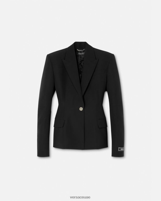 نحيف سترة ميدوسا أحادية الصدر Versace أسود 0FVD2J116 ملابس