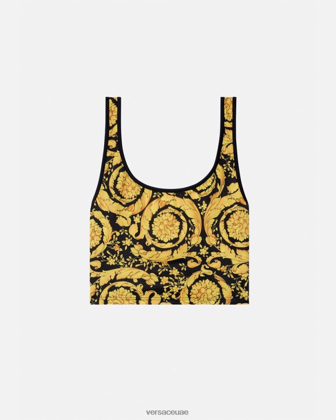نحيف باروكو تانكيني أعلى Versace مطبعة 0FVD2J1172 الملابس الداخلية وملابس البحر