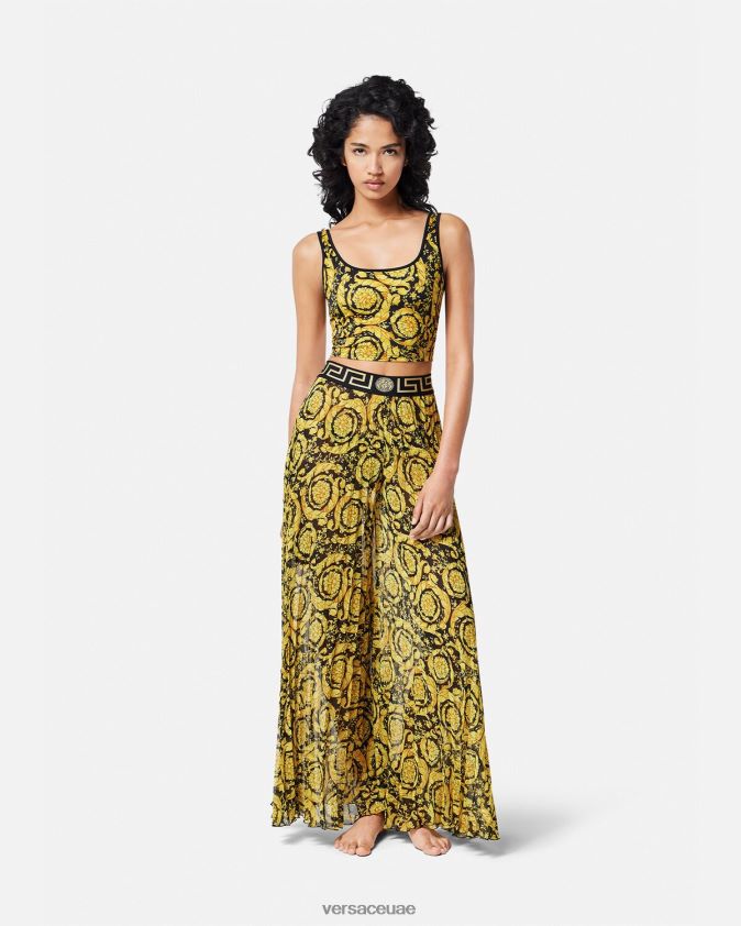نحيف باروكو تانكيني أعلى Versace مطبعة 0FVD2J1172 الملابس الداخلية وملابس البحر